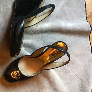 Michael Kors pee-toe heels